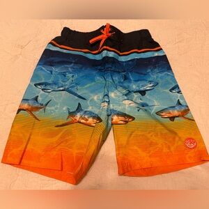 3 for$10✨ZeroXposur Kids Sharks Swim Shorts*NEW*, Size S (Age 8)